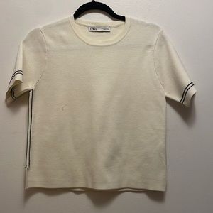 Knit Boxy T Shirt